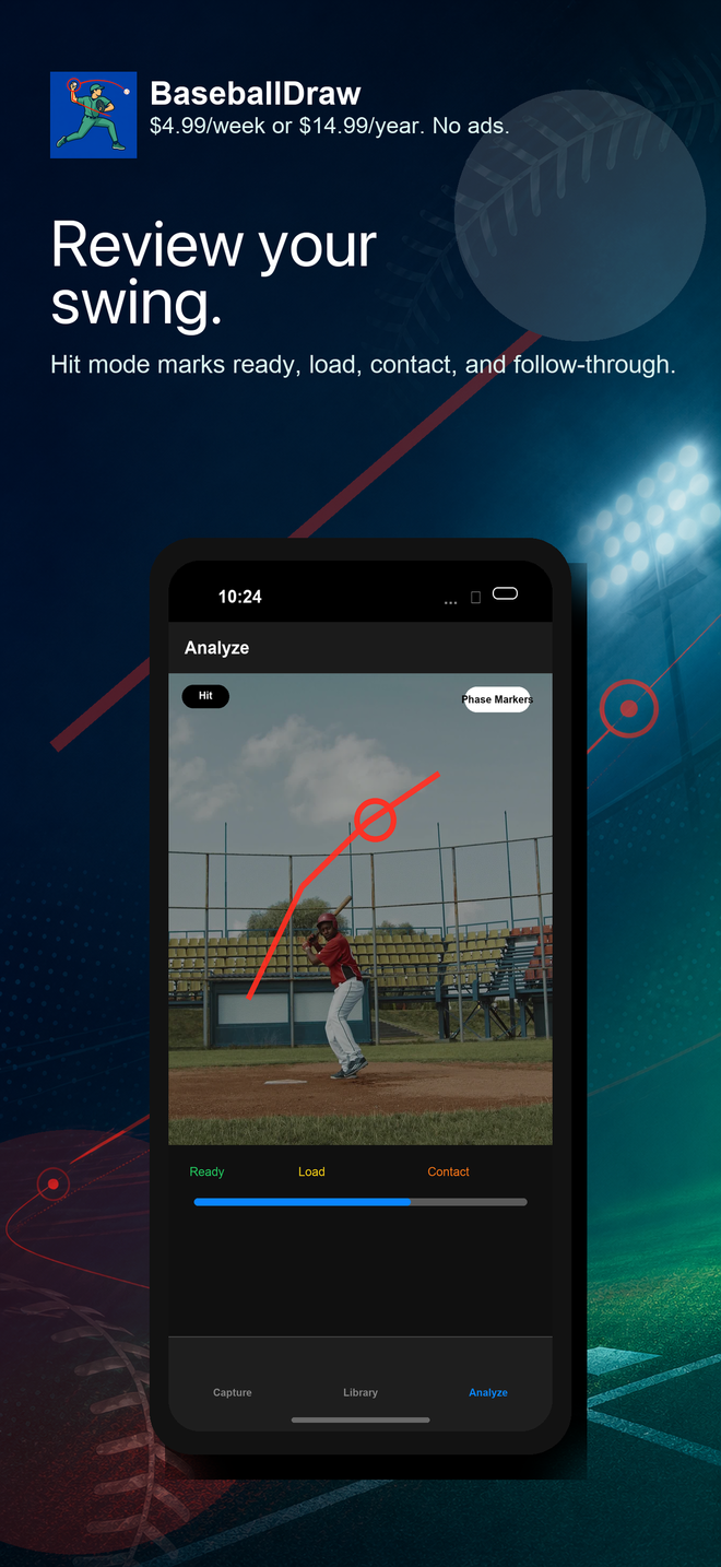 BaseballDraw hitting phase review